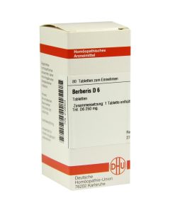 BERBERIS D 6 Tabletten
