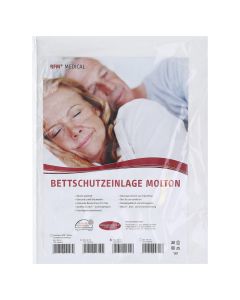 BETTEINLAGE Molton/PVC 70x100 cm