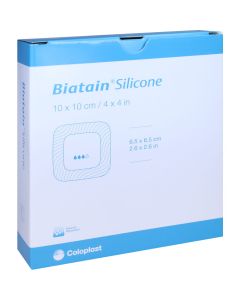 BIATAIN Silicone Schaumverband 10x10 cm