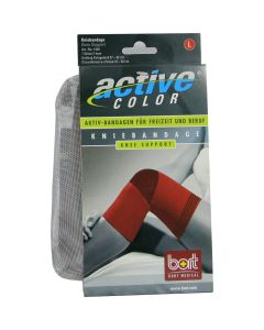 BORT ActiveColor Kniebandage large rot