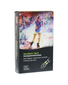 BORT ManuBasic Sport Bandage re.medium schw/grün