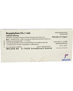 BRYOPHYLLUM 5% 1 ml Injektionslösung
