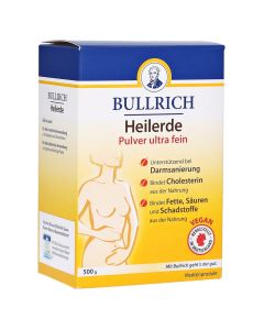 BULLRICHS Heilerde Pulv.z.Einnehmen u.Auftragen-500 g