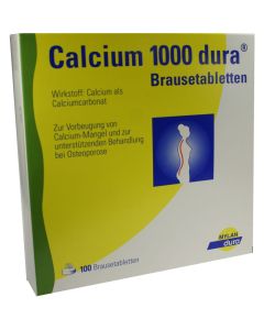 CALCIUM 1000 dura Brausetabletten
