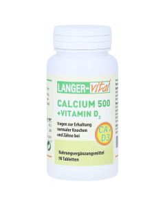 CALCIUM 500 mg+D3 10 myg Tabletten