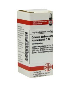 CALCIUM CARBONICUM Hahnemanni D 12 Globuli