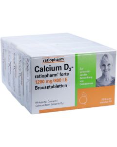 CALCIUM D3-ratiopharm forte Brausetabletten
