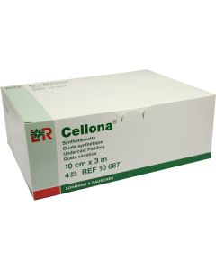 CELLONA Synthetikwatte 10 cmx3 m-4 St