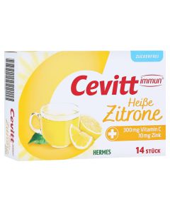 CEVITT immun heisse Zitrone zuckerfrei Granulat