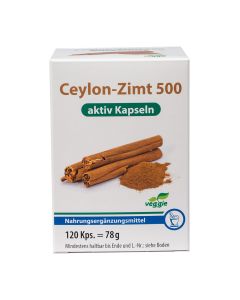 CEYLON-Zimt 500 aktiv Kapseln