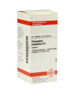 CHIMAPHILA UMBELLATA D 6 Tabletten