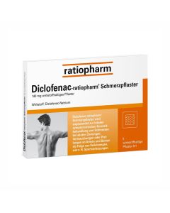 DICLOFENAC-ratiopharm Schmerzpflaster