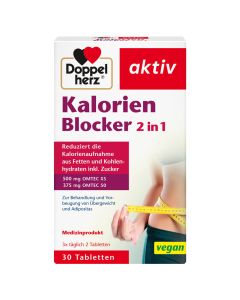 DOPPELHERZ Kalorien Blocker 2in1 Tabletten
