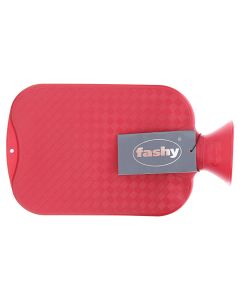 FASHY Wärmflasche glatt cranberry 6420 42