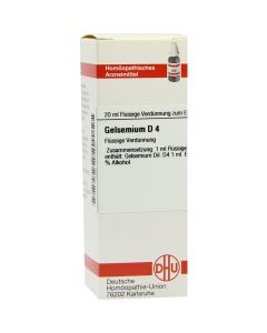 GELSEMIUM D 4 Dilution