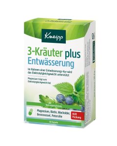KNEIPP 3-Kräuter plus Entwässerung Kapseln