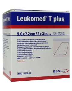 LEUKOMED transp.plus sterile Pflaster 5x7,2 cm