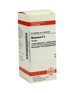 MEZEREUM D 4 Tabletten