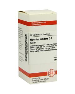 MYRISTICA SEBIFERA D 6 Tabletten
