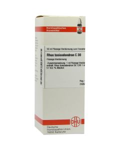 RHUS TOXICODENDRON C 30 Dilution