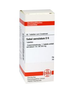 SABAL SERRULATUM D 6 Tabletten