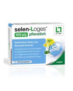 SELEN-LOGES 100 myg pflanzlich Filmtabletten