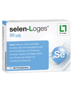 SELEN-LOGES 50 myg Filmtabletten-120 St