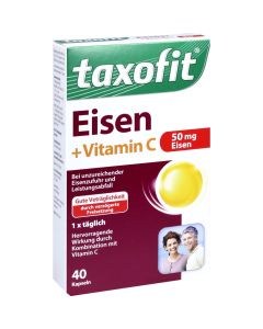 TAXOFIT Eisen+Vitamin C Weichkapseln