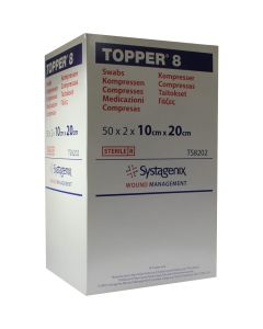 TOPPER 8 Kompr.10x20 cm steril