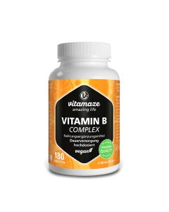 VITAMIN B COMPLEX hochdosiert vegan Tabletten