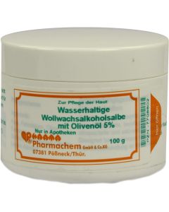 WOLLWACHSALKOHOLSALBE wasserh.m.Olivenöl 5%